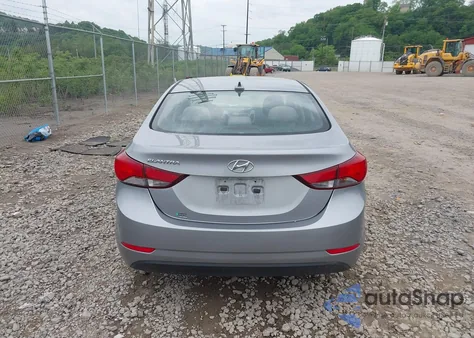 2016 Hyundai Elantra Se из США, поврежденный, VIN 5NPDH4AE4GH695950